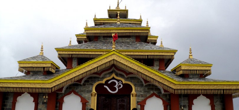 Uttarakhand Temple Facade